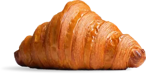 Fresh Baked Croissant Isolated PNG Image