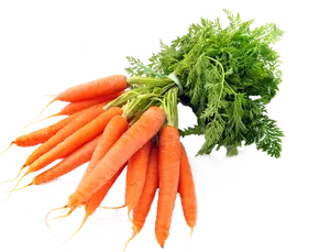 Fresh Bunchof Carrots.png PNG Image