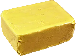 Fresh Butter Block PNG Image