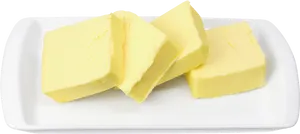 Fresh Butter Blockson Plate PNG Image