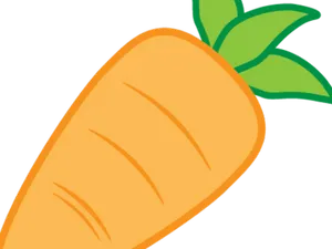 Fresh Carrot Vector Illustration PNG Image