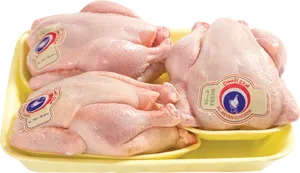 Fresh Chicken Meat Packaging PNG Image