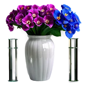 Fresh Flowers In Vase Png 06272024 PNG Image