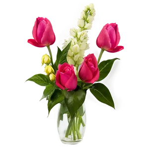 Fresh Flowers In Vase Png 93 PNG Image