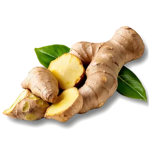 Fresh Ginger Root PNG 06202024 PNG