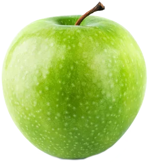 Fresh Green Apple Isolated PNG Image