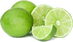 Fresh Limesand Slices.png PNG Image