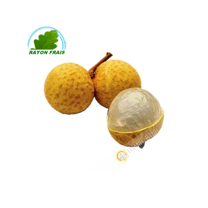 Fresh Longan Fruit Transparent Background PNG Image