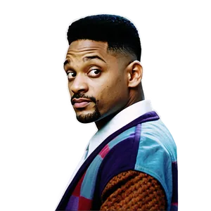 Fresh Prince Retro Poster Png 06252024 PNG Image