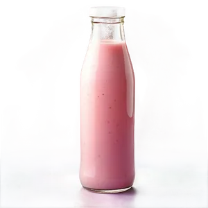 Fresh Strawberry Milk Png Via72 PNG Image