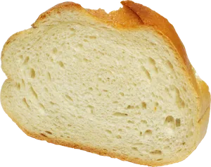 Fresh White Bread Slice PNG Image