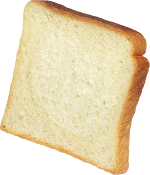 Fresh White Bread Slice PNG Image