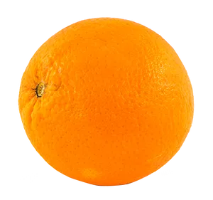 Fresh Whole Orange Fruit PNG Image