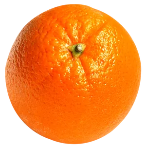 Fresh Whole Orange Fruit PNG Image