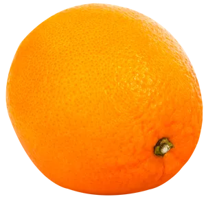 Fresh Whole Orange Fruit PNG Image