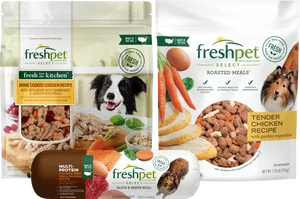 Freshpet Dog Food Selections PNG Image