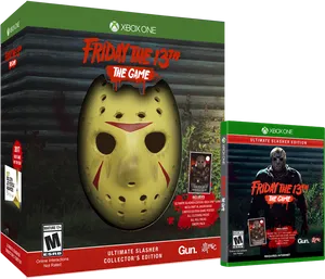 Fridaythe13th Xbox One Game Collectors Edition PNG Image