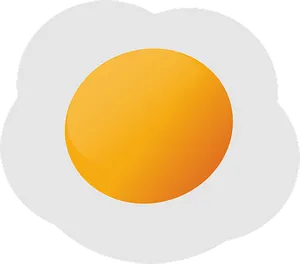 Fried Egg Vector Illustration PNG Image