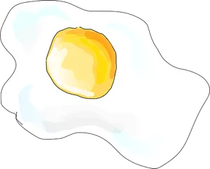 Fried Egg Vector Illustration PNG Image