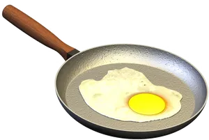 Fried Eggin Pan PNG Image