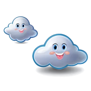 Friendly Cloud Png 46 PNG Image