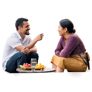 Friendly Talk Between People Png 65 PNG Image