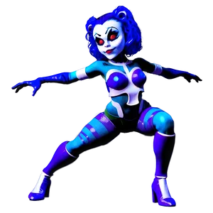 Frightening Ballora Stance Png 06252024 PNG Image