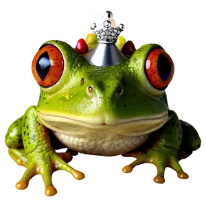 Frog With Crown Cartoon Png Ews29 PNG Image