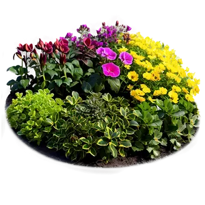 Front Yard Flower Bed Png Bkh PNG Image