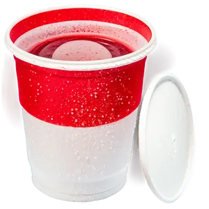 Frosted Red Cup Png Sju PNG Image