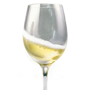 Frosted White Wine Glassware Png Ffw PNG Image