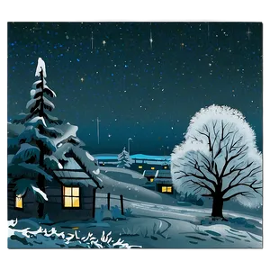 "frosty Weather Illustration PNG" 06112024 PNG