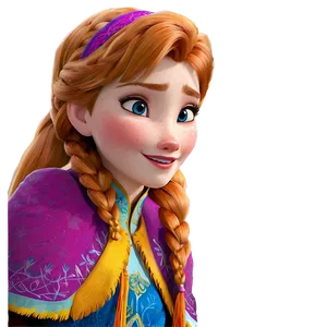 Frozen Anna D PNG Image