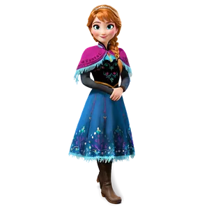 Frozen Anna Winter Outfit Png 74 PNG Image