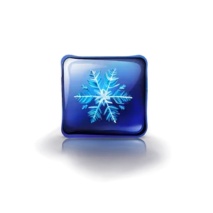 Frozen Blue Square Icon Png 61 PNG Image