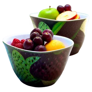 Fruit Bowl D PNG Image