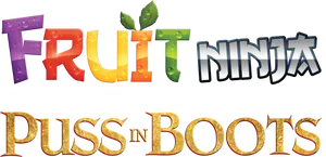 Fruit Ninja Pussin Boots Logo PNG Image