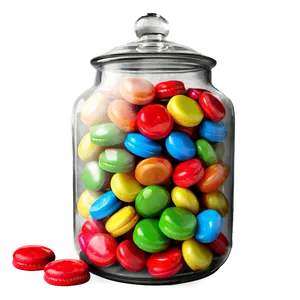 Full Candy Jar Png Knc40 PNG Image