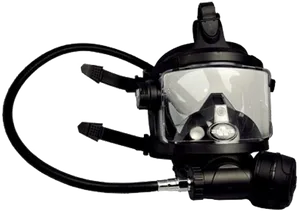 Full Face Snorkel Mask Isolated PNG