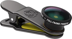 Full Frame Fisheye Lens Clip Attachment PNG Image