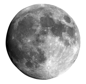 Full Moon Detailed View PNG