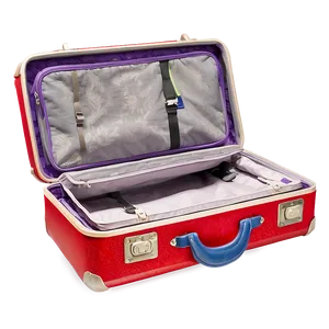 Full Open Suitcase Png Vka PNG Image