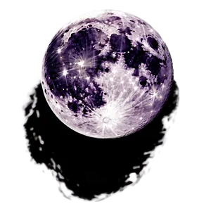 Full Pink Moon Clipart Png 06252024 PNG Image