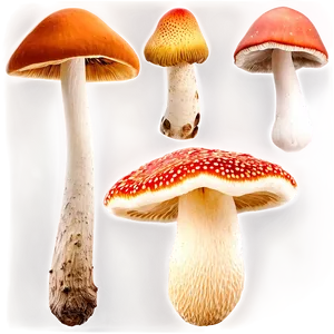 Fungi Collection Png Phw71 PNG Image