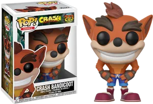 Funko Pop Crash Bandicoot Figure273 PNG Image