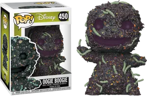 Funko Pop Oogie Boogie Figure PNG Image