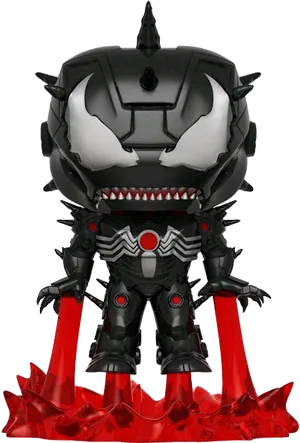 Funko Pop Venomized Iron Man PNG Image