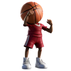 Funny Basketball Character Png Mhg32 PNG Image