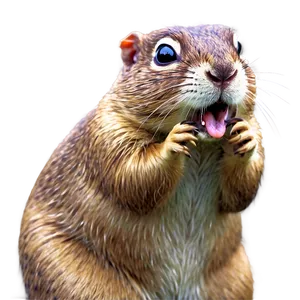 Funny Gopher Meme Png Iub30 PNG Image