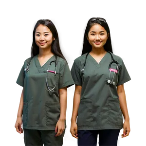 Future Nurse In Uniform Png 06292024 PNG Image